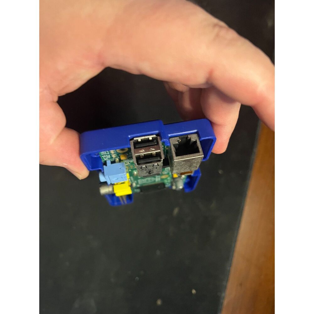 Raspberry Pi Model B Single Board Computer in Blue Case - Untested - Picture 2 of 7